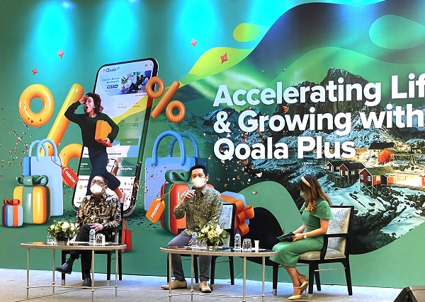 Media Briefing Qoala Plus Kick Off 2022 (kiri ke kanan) Banua Sianturi, Senior Vice President Sales Qoala Plus - Tommy Martin, Co-Founder & COO Qoala (2)