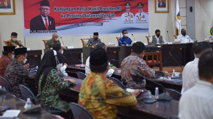 Gubernur Sulteng kepada Wapres, Ada Bupati Enggan Lengkapi Persyaratan Pencairan Rehab Rekon