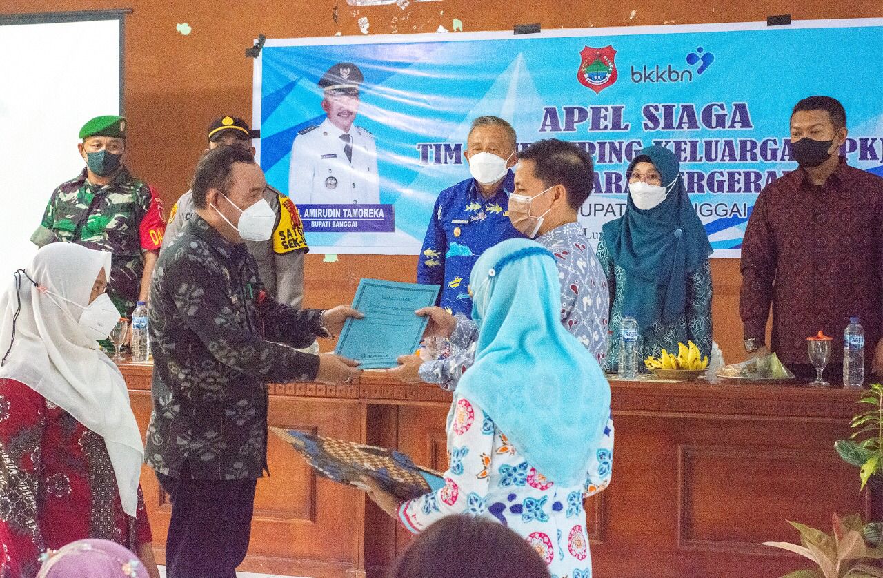 BKKBN Sulteng Gelar Apel Siaga Tim Pendamping Keluarga