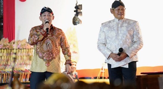 Pagelaran Wayang Kulit, Kapolri: Pelestarian Budaya hingga Dekat dengan Masyarakat