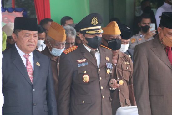 Ketua Komisi IV DPRD Sulteng Hadiri HUT Ke 77 TNI