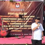 Launching Pendaftaran PPK Diramaikan Aksi “Goyang Siakba” di Sulteng
