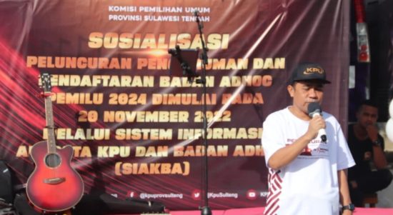 Launching Pendaftaran PPK Diramaikan Aksi “Goyang Siakba” di Sulteng