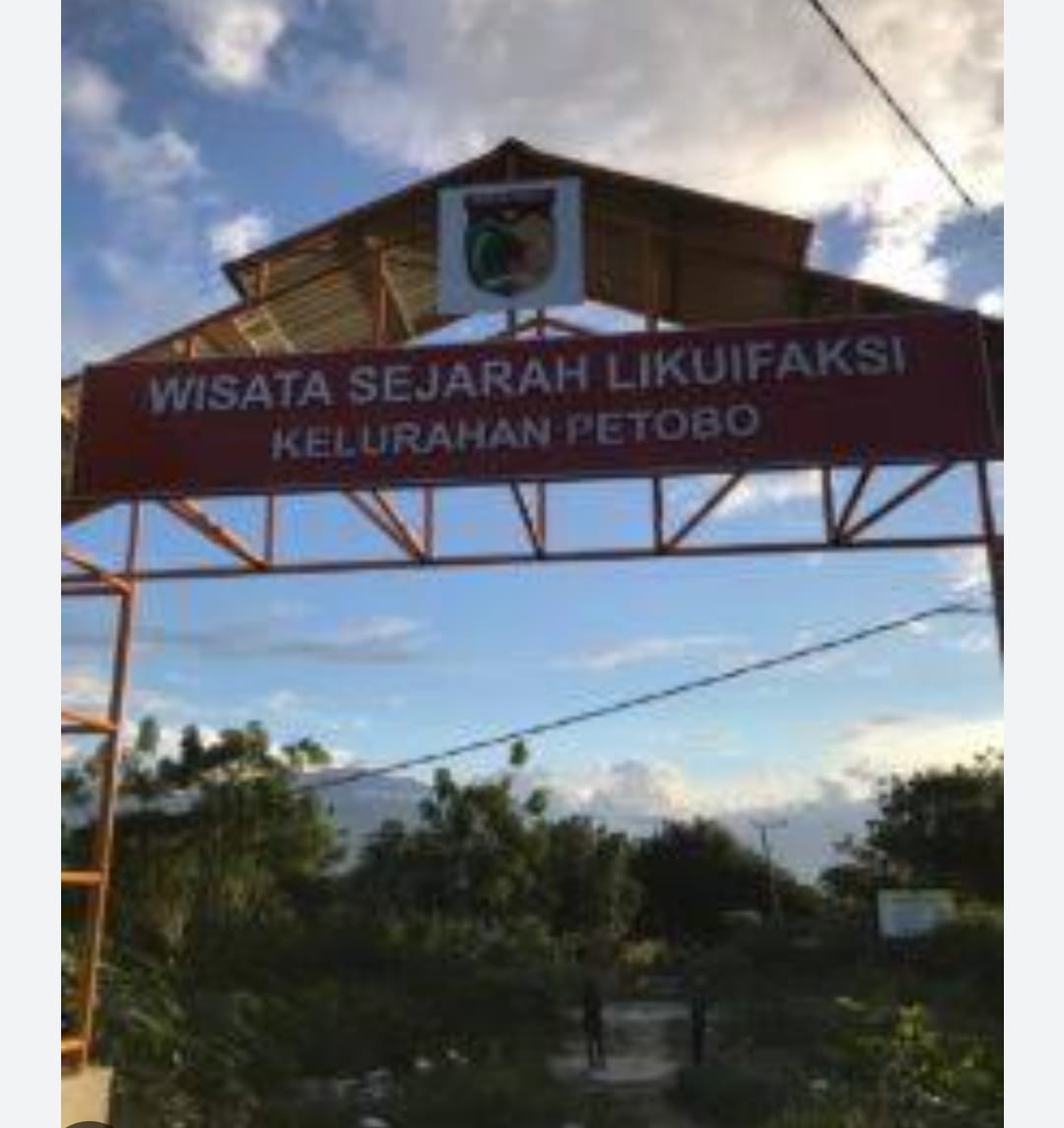 Wisisata liquifaksi sengata dibangun plan agar bisa menjadi sejarah bagi generasi selanjutnya. Foto : arsip syahkinia. PijarSulteng.com