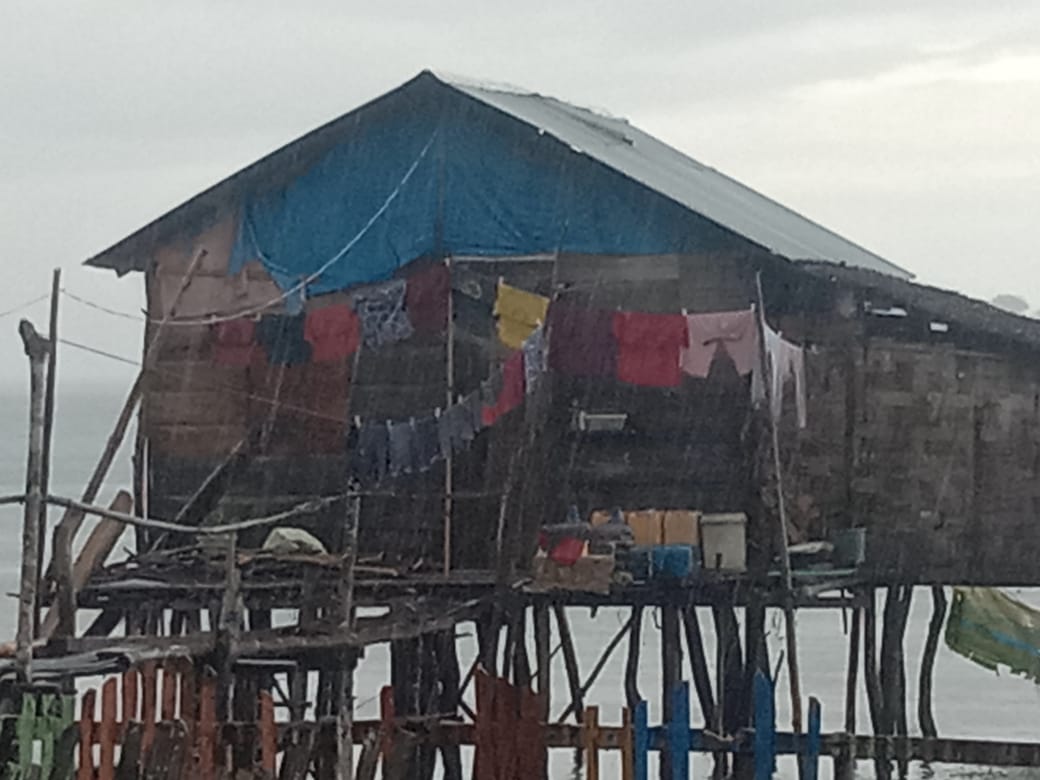 Lima Kediaman warga yang didaftar masuk stanting sangat memprihatinkan.foto : Istimewa