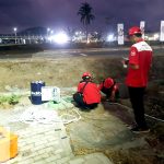 *Keterangan foto:* Petugas lapangan TelkomGroup meyiapkan jaringan infrastruktur telekomunikasi di area Sirkuit Mandalika jelang pelaksanaan Gelaran Internasional MotoGP Mandalika 2023, beberapa waktu lalu. Telkom kembali sukses berkontribusi menghadirkan layanan telekomunikasi optimal selama gelaran MotoGP berlangsung melalui penyediaan jaringan infrastruktur telekomunikasi dengan total kapasitas bandwith 12,26 Gbps di 6 venue utama MotoGP. Foto : Istimewah