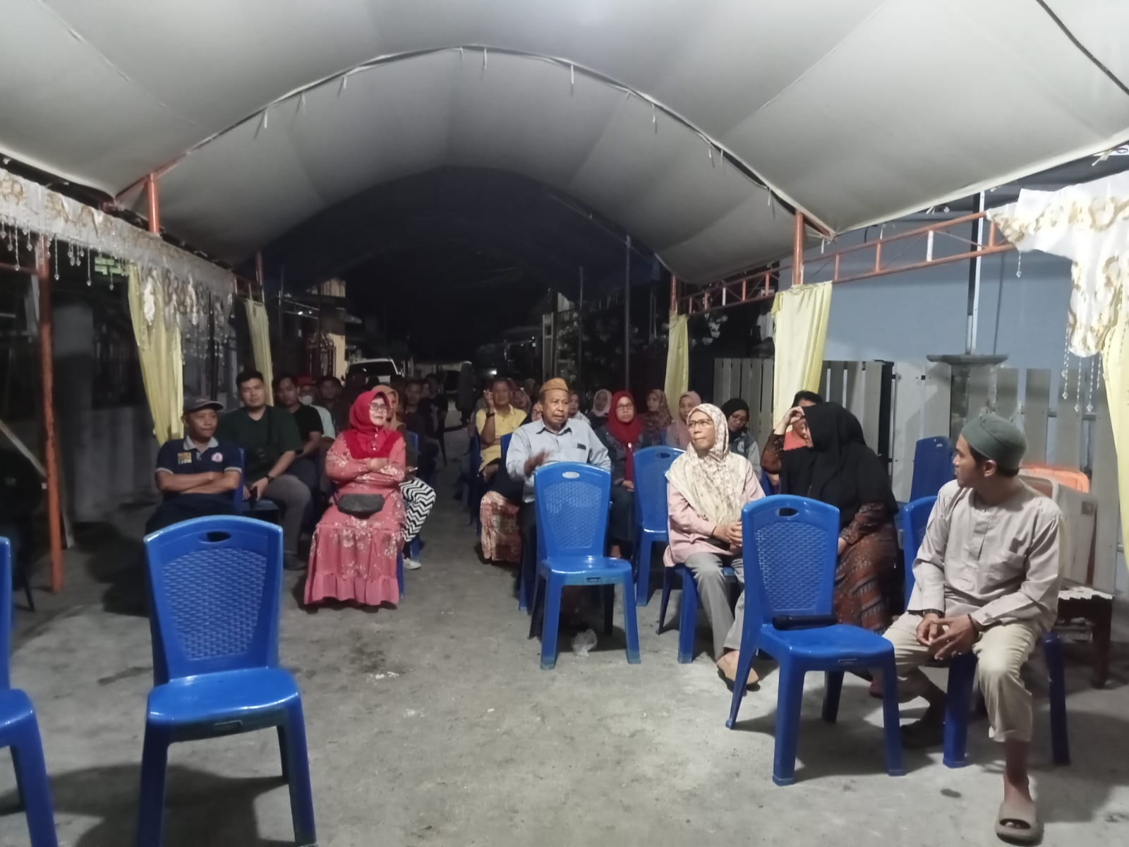 Suasana Pemilihan Ketua RT 01 RW 06 di kelurahan Palupi berjalan dengan tertib. Foto : Istimewa