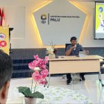 Kepala KPP Pratama Palu, Bangun Nur Cahya Kurniawan di acara Media Gathering Selasa  (06/02/2024),di Aula KPP Pratama Palu