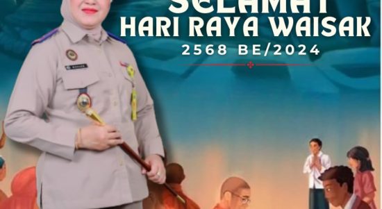 Mengucapkan Selamat Hari Raya Waisak 2024